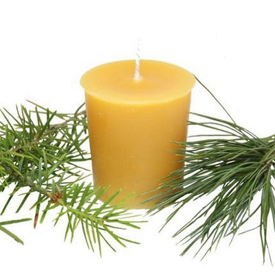 Kootenay Forest Beeswax Votives - 3 Pack
