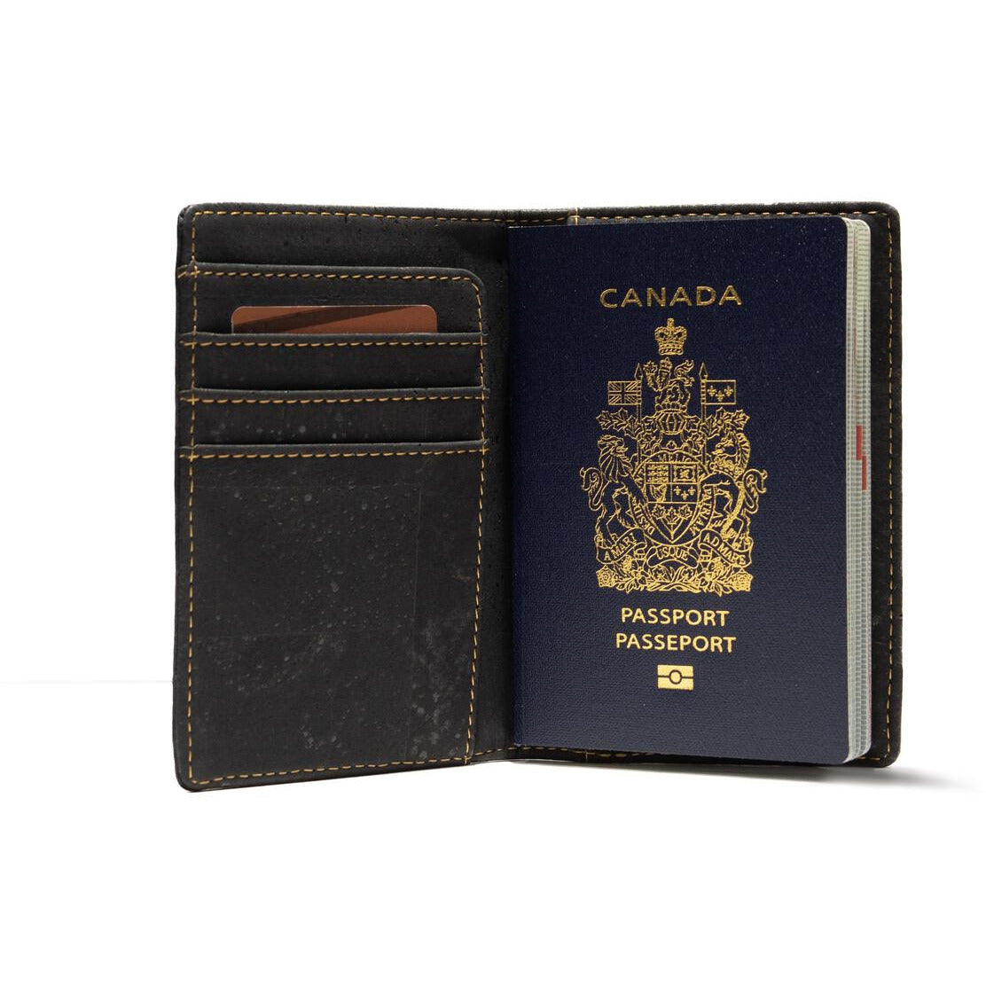 Black Cork Passport Holder | Kuma Eyewear| boogie + birdie