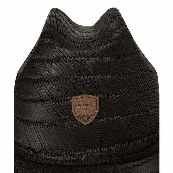 Black Lark Straw Hat | Kooringal Australia | Shop a selection of hats at boogie + birdie