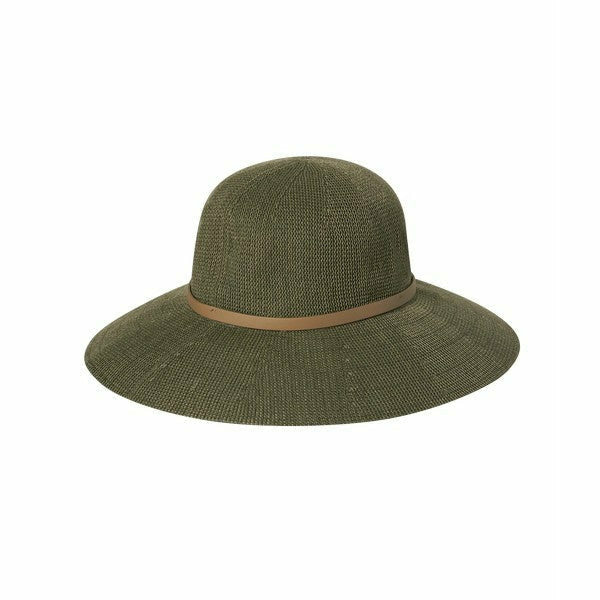 Olive Wide Brim Leslie Hat | Kooringal Australia | Shop a selection of hats at boogie + birdie