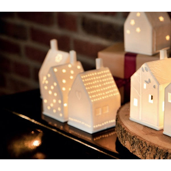 Tree & Stars Holiday Illuminated House | Shop holiday décor at boogie + birdie in Ottawa.