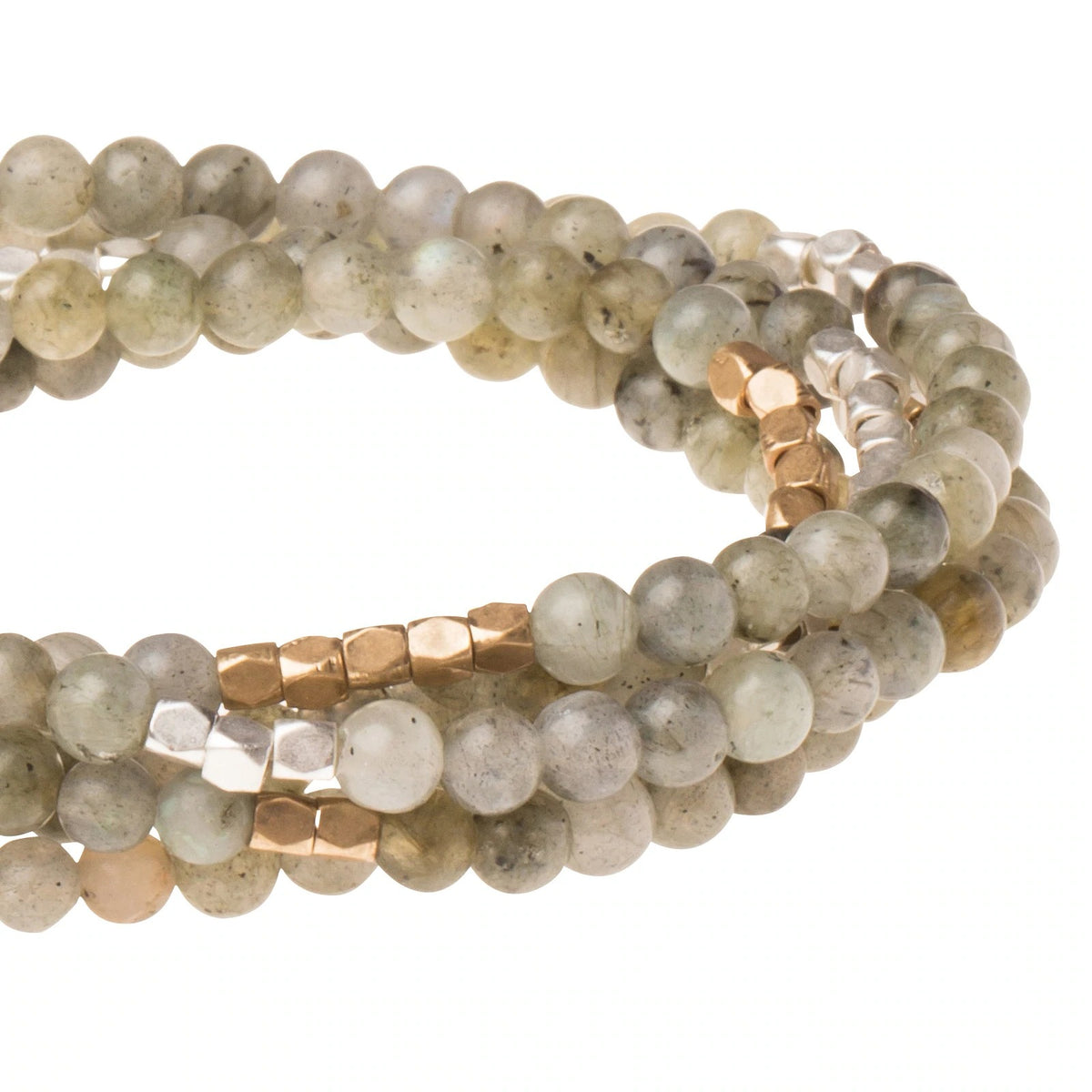 Labradorite - Stone of Magic Wrap Bracelet / Necklace