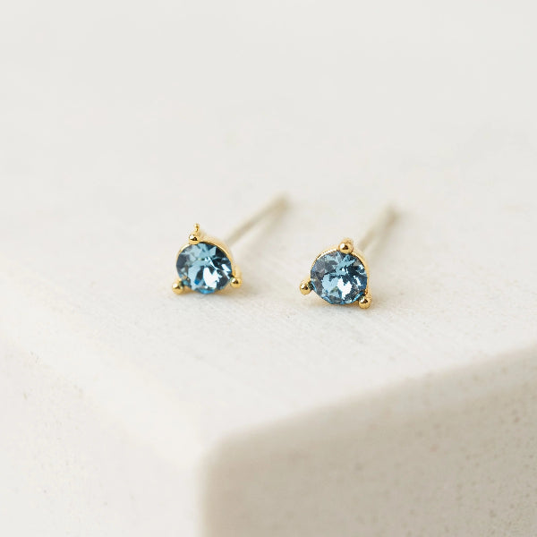 March Kaleidoscope Birthstone Stud Earrings | Lover's Tempo | boogie + birdie