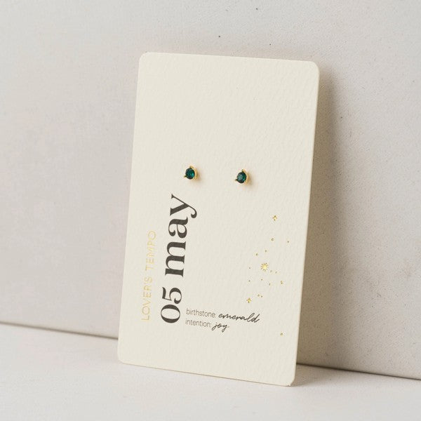May Kaleidoscope Birthstone Stud Earrings | Lover's Tempo | boogie + birdie
