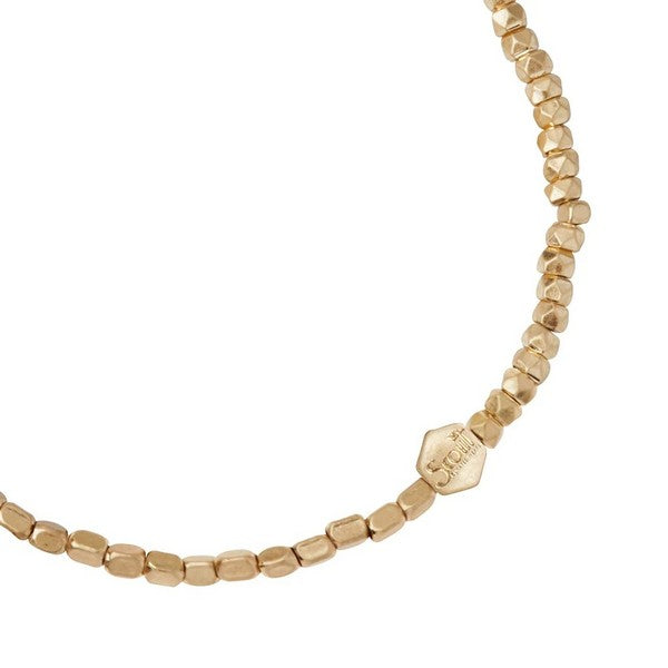 Gold Mini Metal Stacking Bracelet | Shop Scout at boogie + birdie in Ottawa