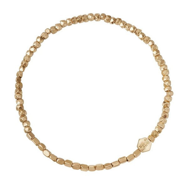 Gold Mini Metal Stacking Bracelet | Shop Scout at boogie + birdie in Ottawa