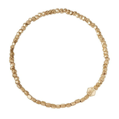 Gold Mini Metal Stacking Bracelet | Shop Scout at boogie + birdie in Ottawa