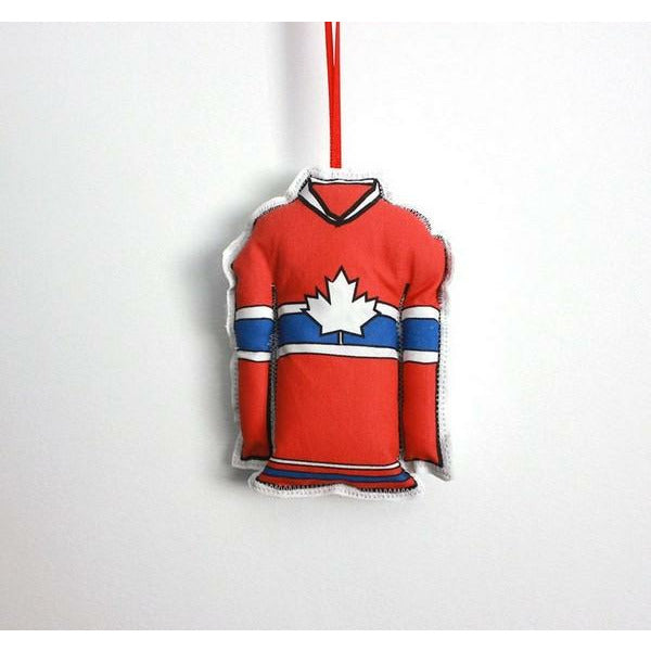 Montreal Hockey Jersey Ornament | Creationz by Catherine | boogie + birdie