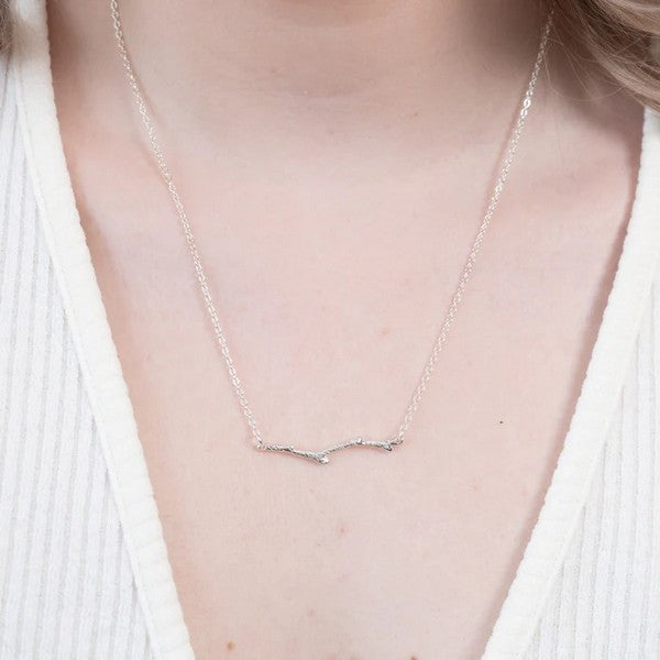 Silver Branch Necklace | Birch Jewellery | Shop a selection of jewellery at boogie + birdie 