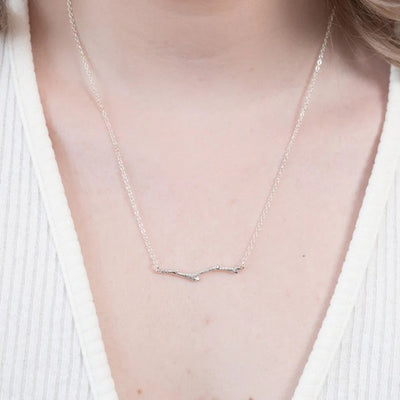 Silver Branch Necklace | Birch Jewellery | Shop a selection of jewellery at boogie + birdie