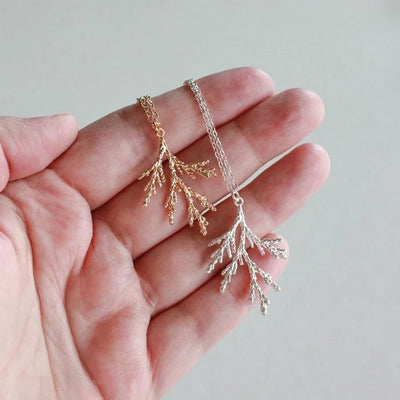 Juniper Branch Necklace | Birch Jewellery | Shop a selection of jewellery at boogie + birdie