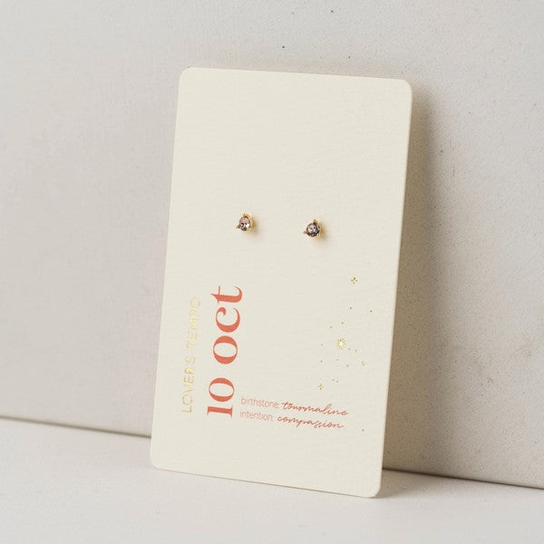 October Kaleidoscope Birthstone Stud Earrings | Lover's Tempo | boogie + birdie