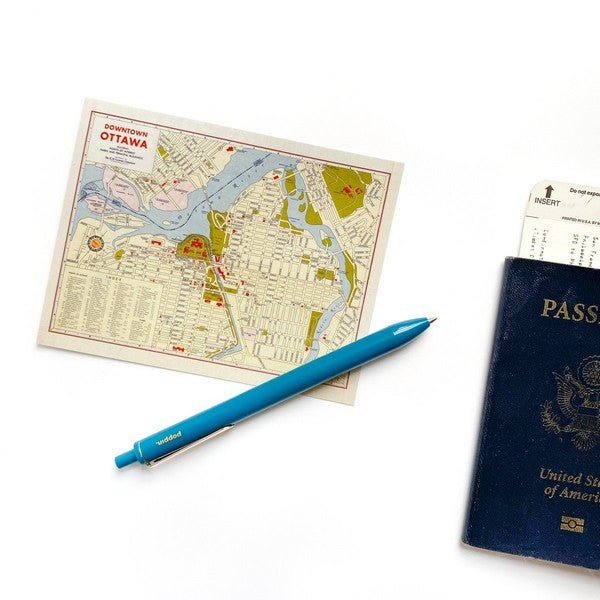 Downtown Ottawa Map Postcard | Sadie & June | boogie + birdie