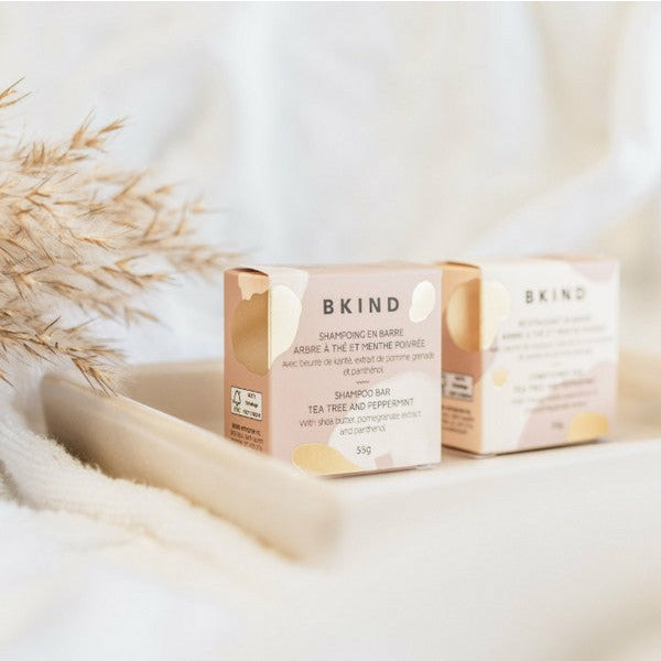 Tea Tree and Peppermint Shampoo Bar | BKIND | boogie + birdie
