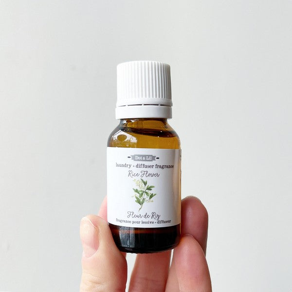 Rice Flower Laundry and Diffuser Fragrance | Dot & Lil | boogie + birdie