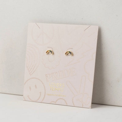 Gold Riot Stud Earrings | Shop Lover's Tempo at boogie + birdie in Ottawa.