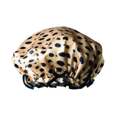 Cheetah Pattern Shower Cap