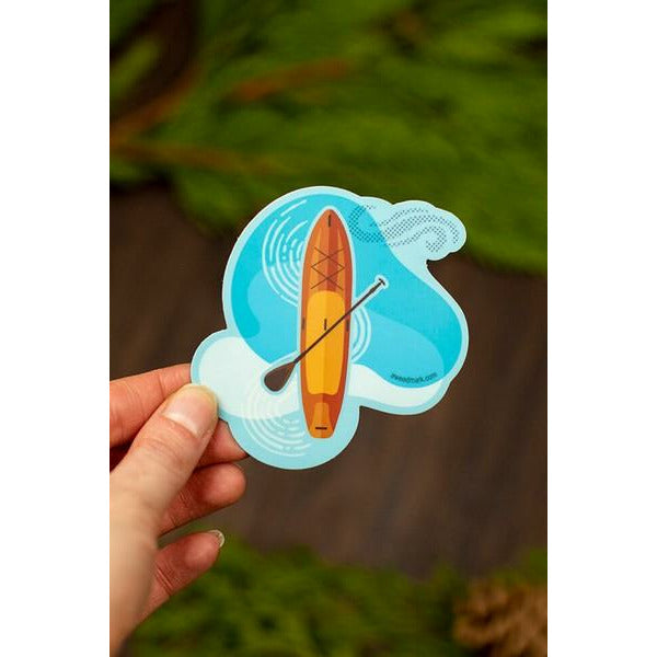 Stand Up Paddle Sticker  | boogie + birdie
