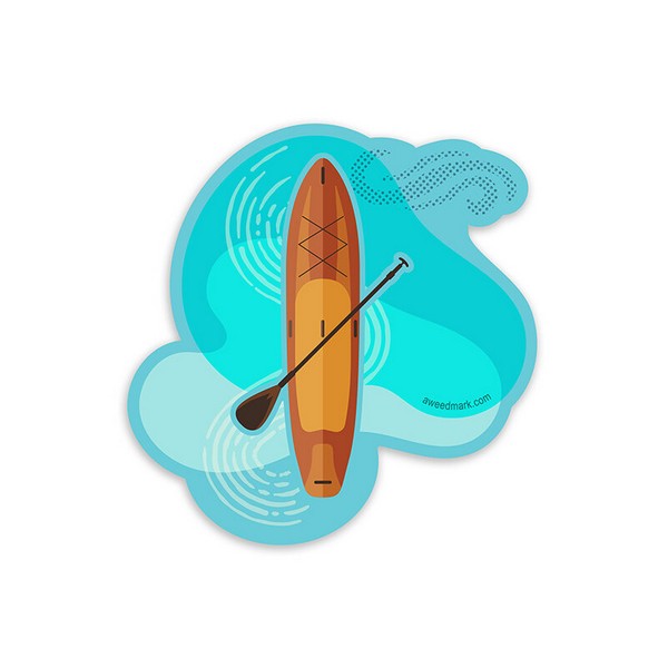 Stand Up Paddle Sticker  | boogie + birdie