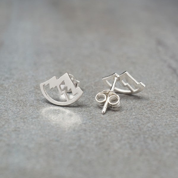 Mountain Stud Earrings | boogie + birdie