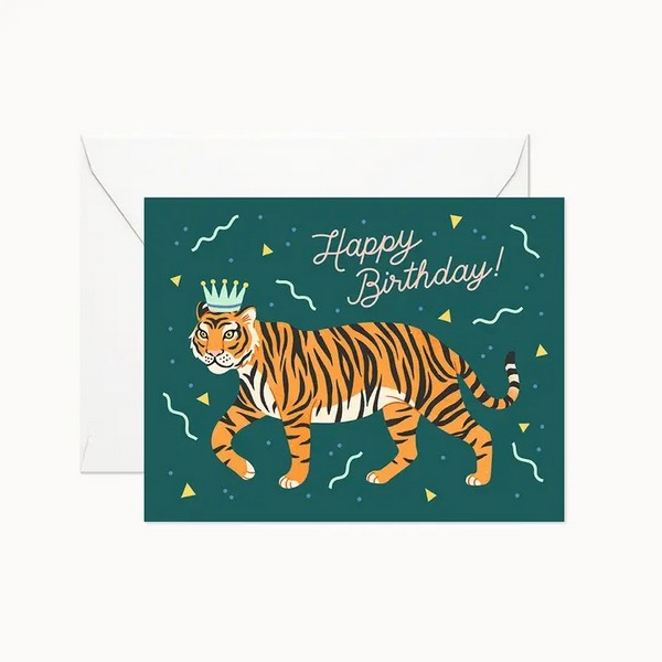Happy Birthday Tiger | Linden Paper Co. | boogie + birdie