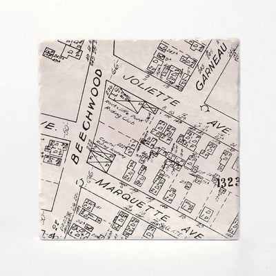 Vanier Maps Coaster Set | Versatile | Shop a selection of coasters at boogie + birdie