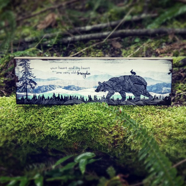 Your Heart Is My Heart Small Timber Art
