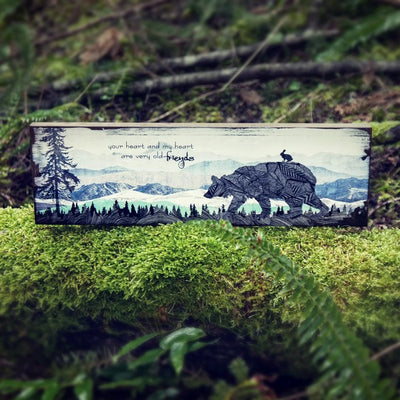 Your Heart Is My Heart Small Timber Art