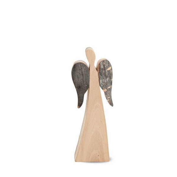 Medium Double Sided Wood Angel | The Holidays | boogie + birdie

