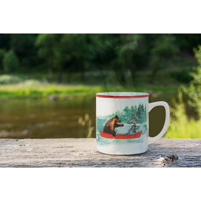 Animals in Canoe Mug | boogie + birdie