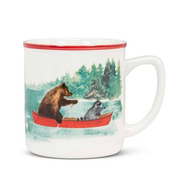 Animals in Canoe Mug | boogie + birdie