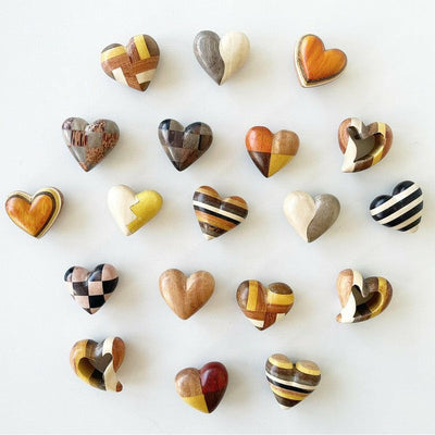 Assorted Wooden Decorative Heart | Waldfabrik | boogie + birdie