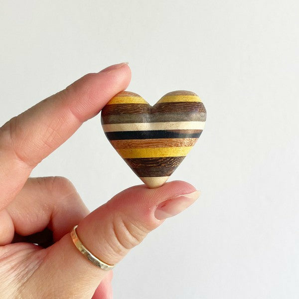 Assorted Wooden Decorative Heart | Waldfabrik | boogie + birdie