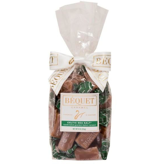 Bequet Sea Salt Caramels Gift Bag 8oz | boogie + birdie