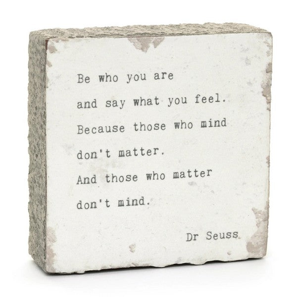 Be Who You Are Little Gem | Shop Cedar Mountain Studios at boogie + birdie in Ottawa.
