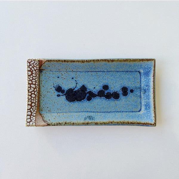 Blue Bubble Small Tray | Shop handmade pottery at boogie + birdie in Ottawa.