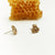 Bronze Honeycomb Studs | Brelokz | boogie + birdie