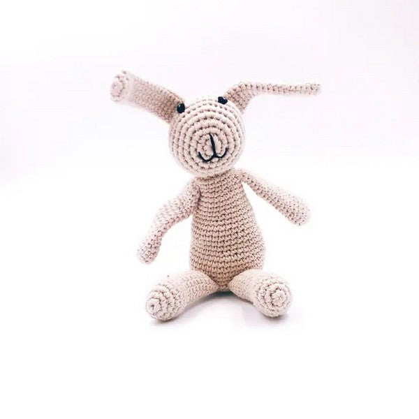 Organic My First Bunny Rattle | Shop baby rattles at boogie + birdie in Ottawa.