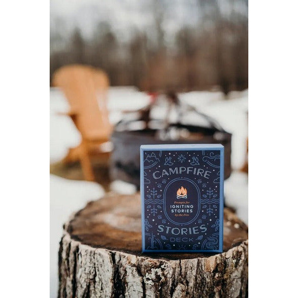 Campfire Stories Deck Prompts For Igniting Stories | Shop Mountaineers Books at boogie + birdie in Ottawa.