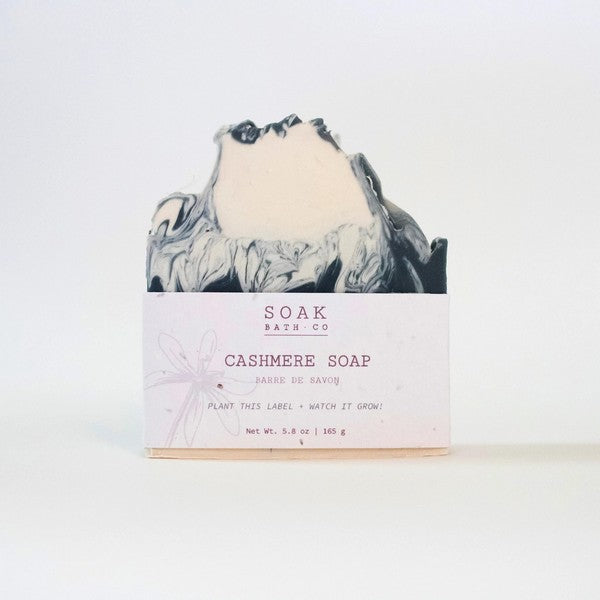 Cashmere Soap | Soak Bath Co. | Shop a selection of handmade bath products at boogie + birdie