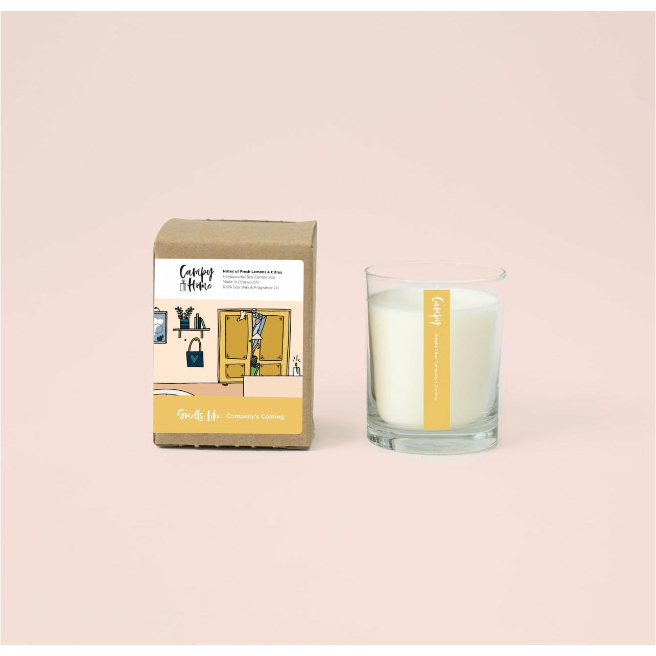 Smells Like Company's Coming Campy Candle | boogie + birdie