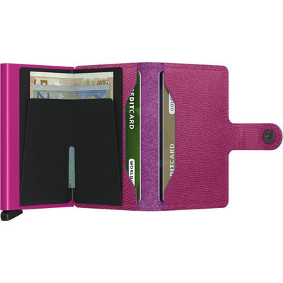 Crisple Fuchsia SECRID Miniwallet | Shop wallets at boogie + birdie in Ottawa.