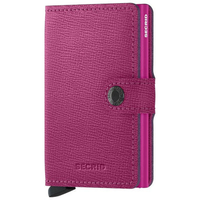 Crisple Fuchsia SECRID Miniwallet | Shop wallets at boogie + birdie in Ottawa.