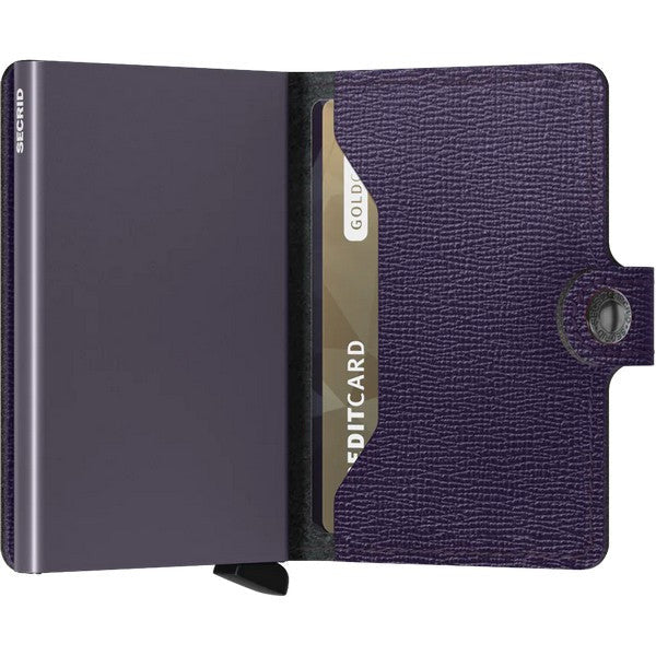 Crisple Purple SECRID Miniwallet | Shop wallets at boogie + birdie in Ottawa.
