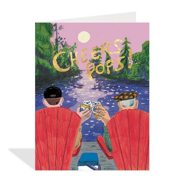Cheers Pops Card | Shop a selection of greeting cards at boogie + birdie