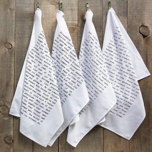 Coffee Typewriter Tea Towel