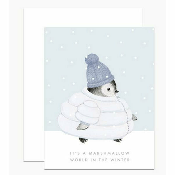 It's a Marshmallow World in the Winter Card