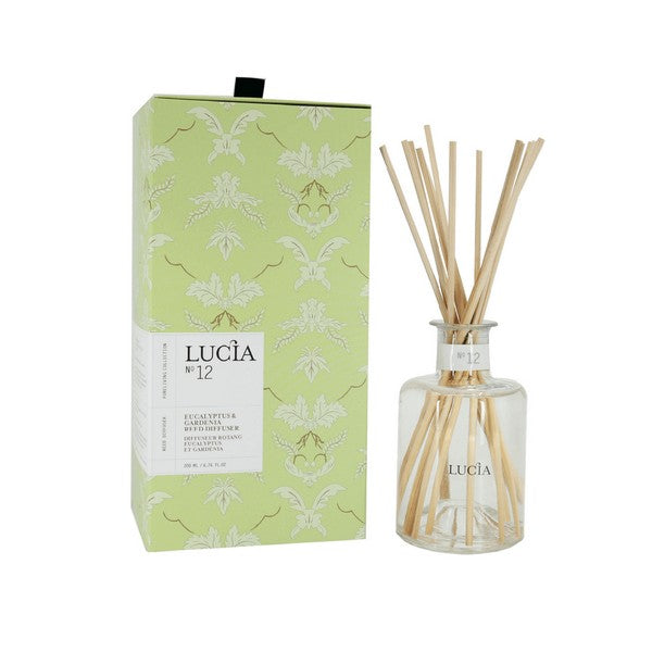 Eucalyptus + Gardenia Reed Diffuser | Lucia | boogie + birdie
