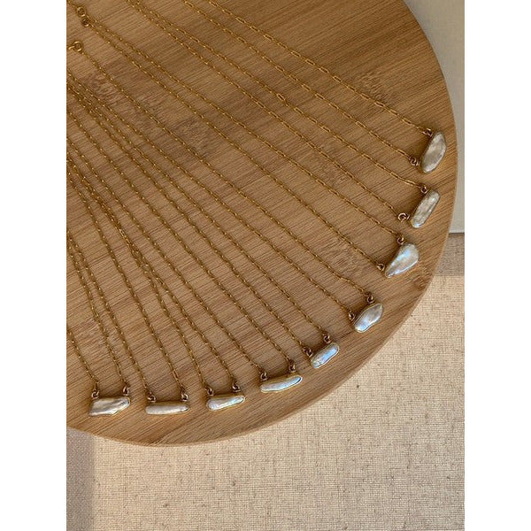 Drifter Pearl Necklace | Shop Lissa Bowie Jewellery at boogie + birdie in Ottawa.
