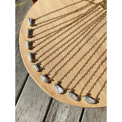 Drifter Pearl Necklace | Shop Lissa Bowie Jewellery at boogie + birdie in Ottawa.